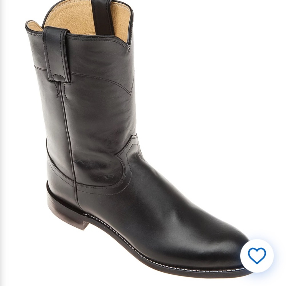 Justin Men's Kipskin Roper Western Boots - Picture 2 of 15